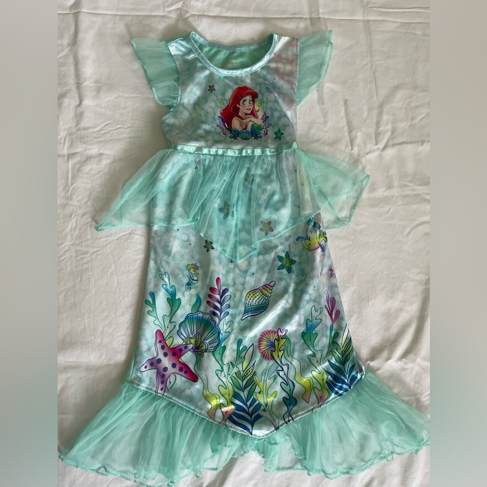 Disney Princess Ariel Nightgown 4T